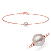 Cotton Pearl Bracelets BRS-518-CTP36-RO-GP